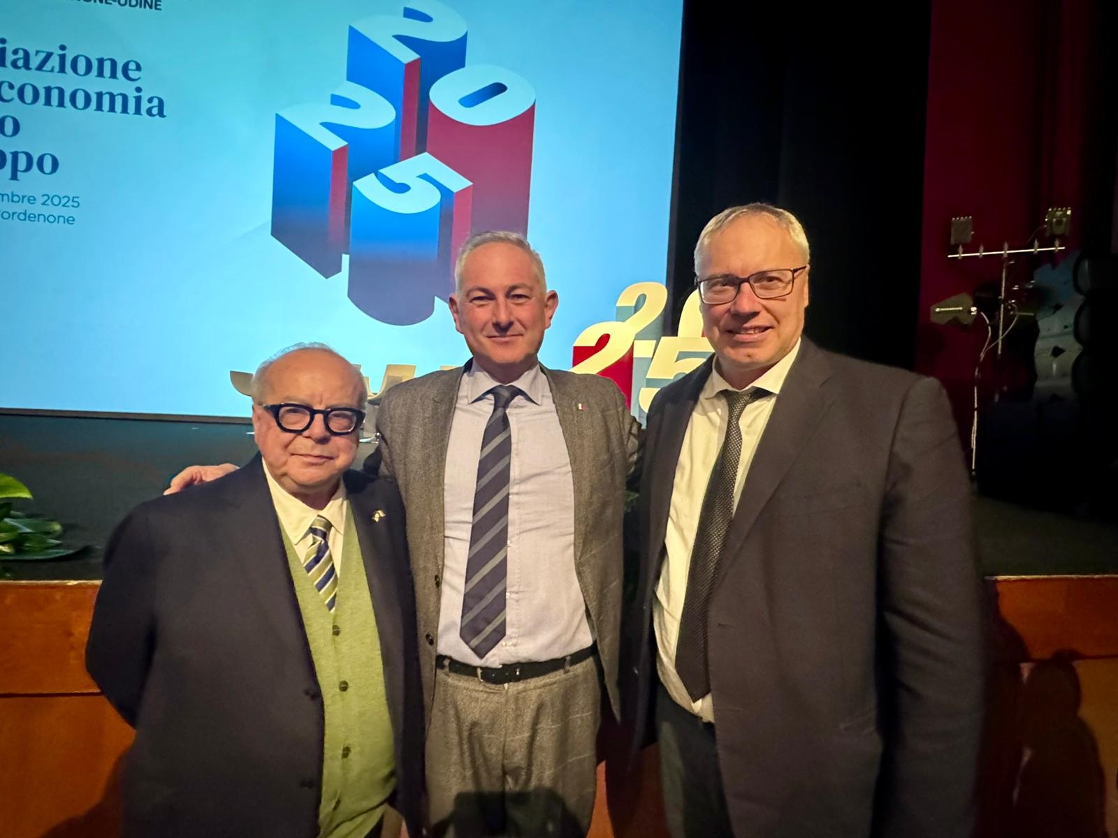 IMPRESE. BORDIN: PREMI ECONOMIA 2025 OMAGGIO A SISTEMA PRODUTTIVO FVG